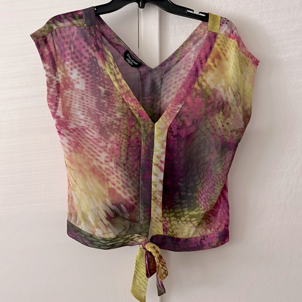 Sheer Bebe top